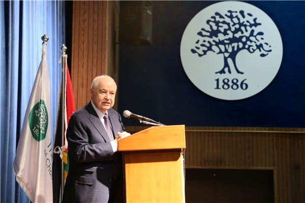Talal Abu Ghazaleh Speaks to ISC-Amman High School students